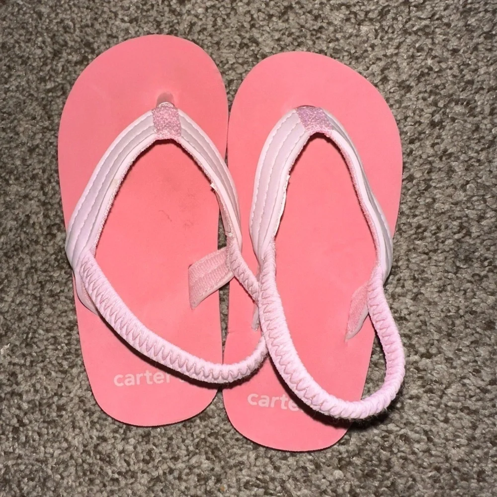 Carter's Pink Flip Flops